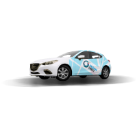 Brandeo vehicular Ocean print