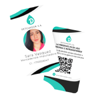 Carnet estudiantil Ocean print