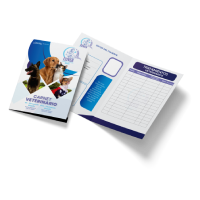 Carnet veterinario Ocean print