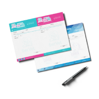 Recetarios para veterinarias Ocean print