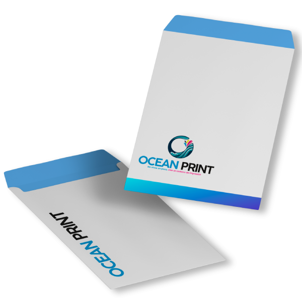 Sobres empresariales personalizados con logo