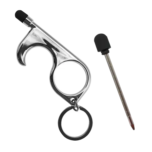 Llavero personalizado con bolígrafo