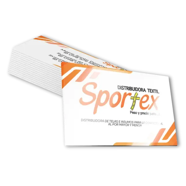 Tarjetas de presentación con Barniz UV